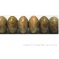 Rosewood Rondelle Beads 6x10mm